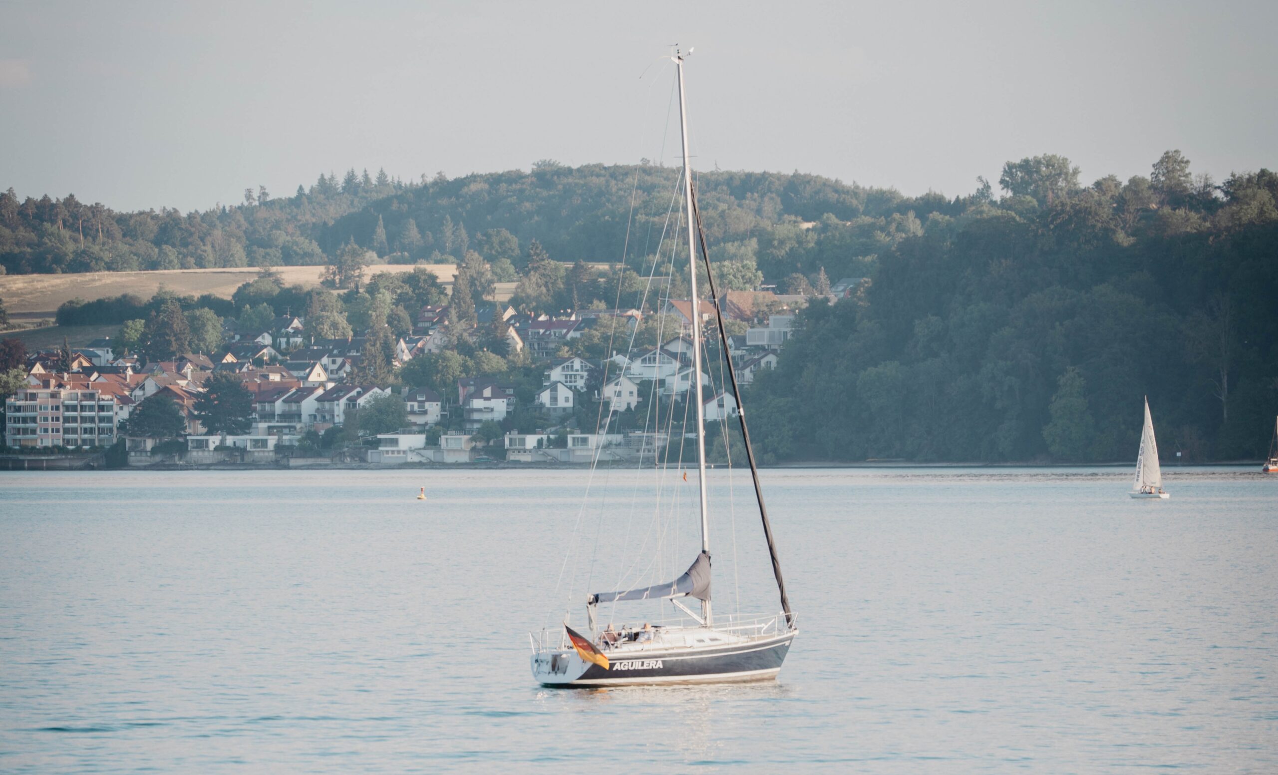 Segelboot auf dem Bodensee