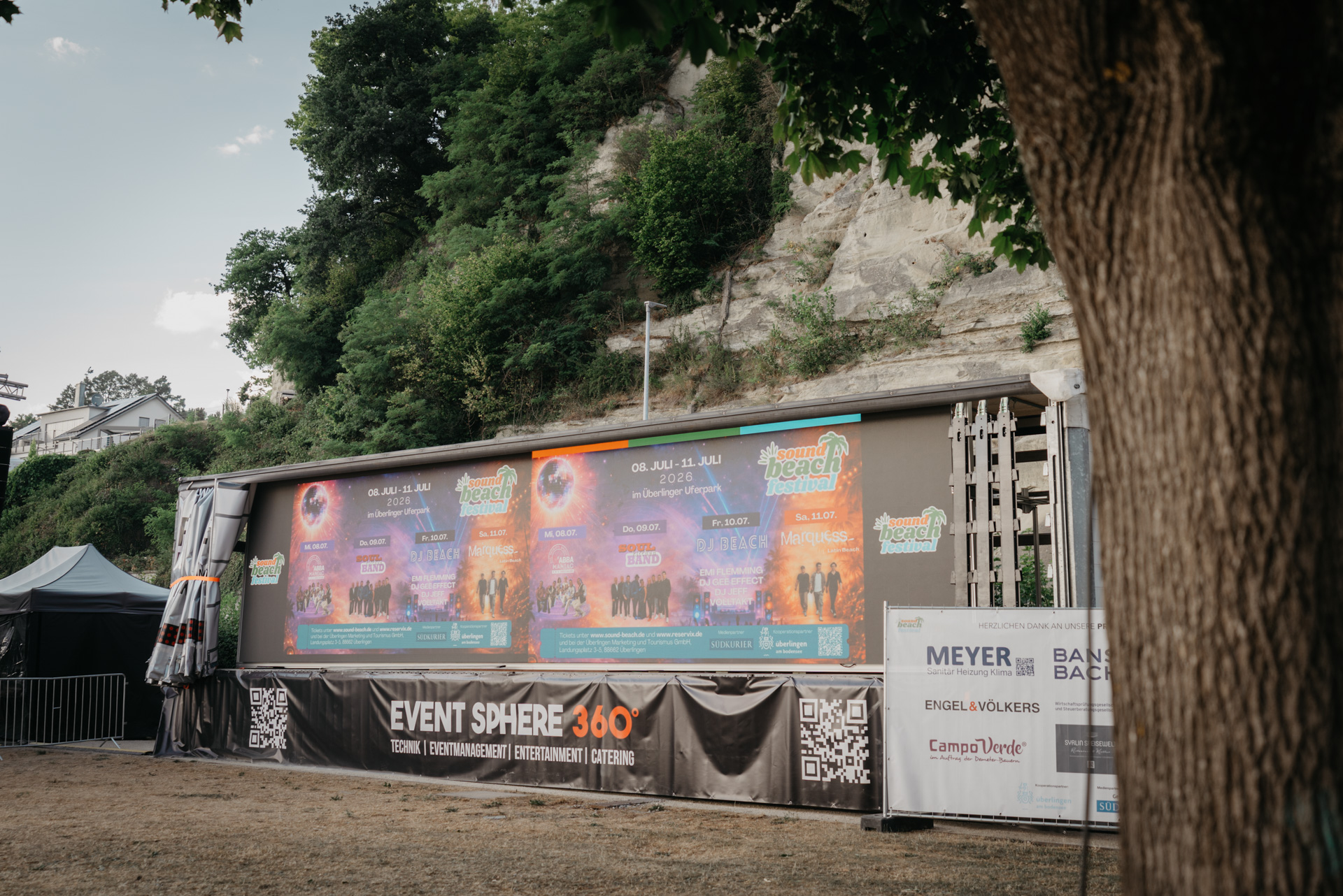 Eventtechnik beim Soundbeach